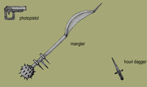 [the unique weapons]